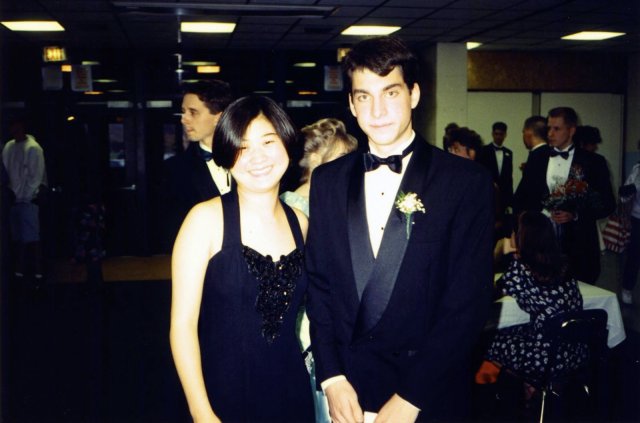 1994-06 Junior Prom Giselle and Bill.jpg