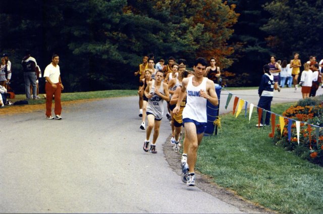 1994-10 Running for Columbia Cross Country Team.jpg