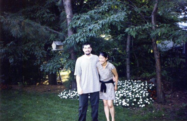1997-08 Giselle and Bill Last Night Before Returning to UVA.jpg