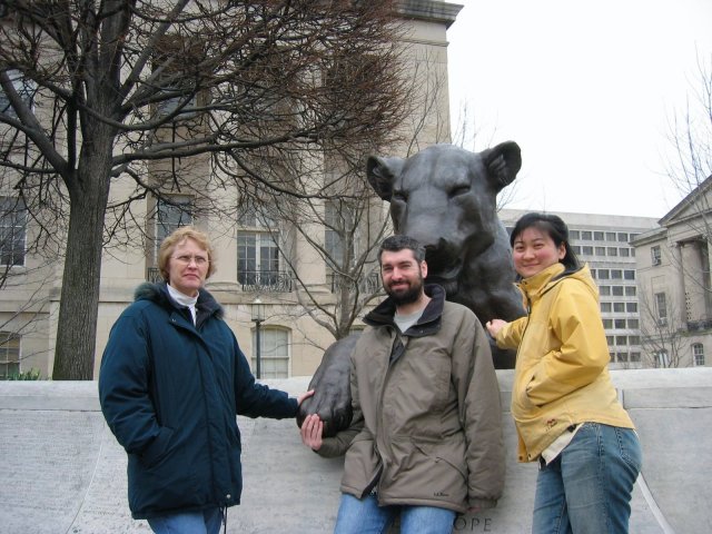 2005-03 Posing with a Statue near DC Bar Offices.jpg