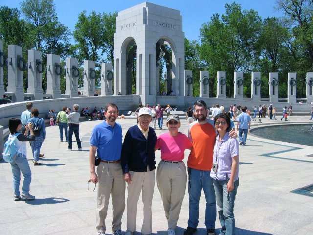 2005-05-21 At the World War II Memorial.jpg