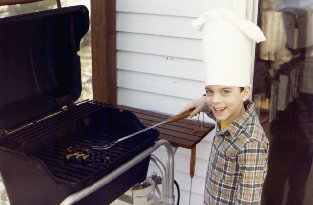 1983-2-20- grilling the rooster.jpg